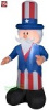 4 Foot Gemmy Uncle Sam Patriotic Inflatable